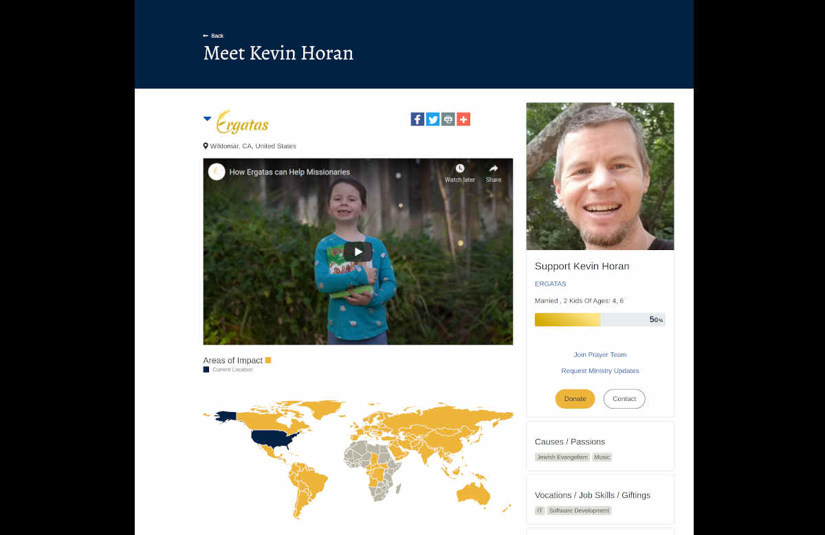 Get to know missionary